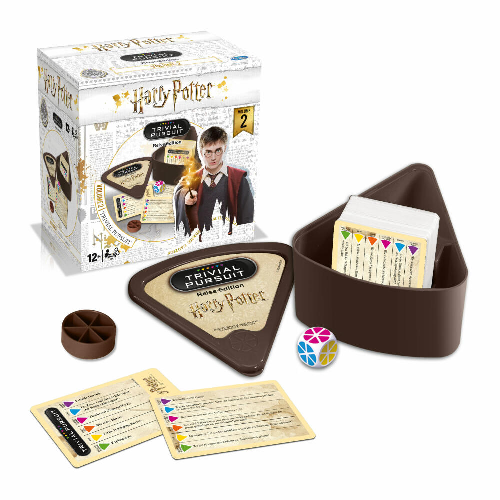 Winning Moves Trivial Pursuit Harry Potter Vol. 2, card game, quiz game, board game, knowledge game, 11880