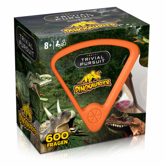 Winning Moves Trivial Pursuit Dinosaurs, Card Game, Quiz Game, Board Game, Knowledge Game, 47179