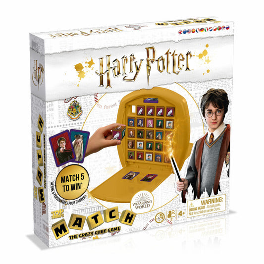 Winning Moves Top Trumps Match Harry Potter White Style, Dice Game, Board Game, Dice Game, 38034