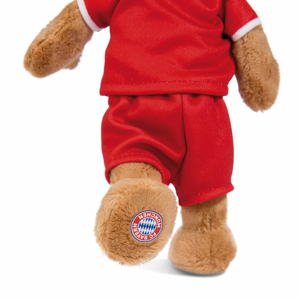 NICI FC Bayern München Bär Berni, Kuscheltier, Plüschtier, Stofftier, 20 cm , 49072