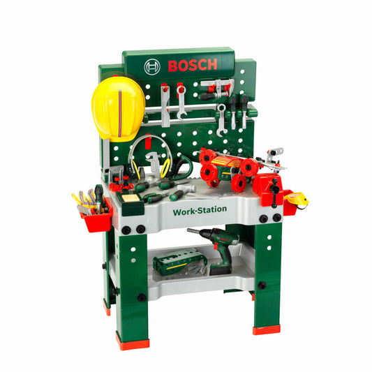 Theo Klein Bosch Werkbank No.1, 150-tlg., Werkzeug, Kinder Spielzeug, Werkstatt, 8425