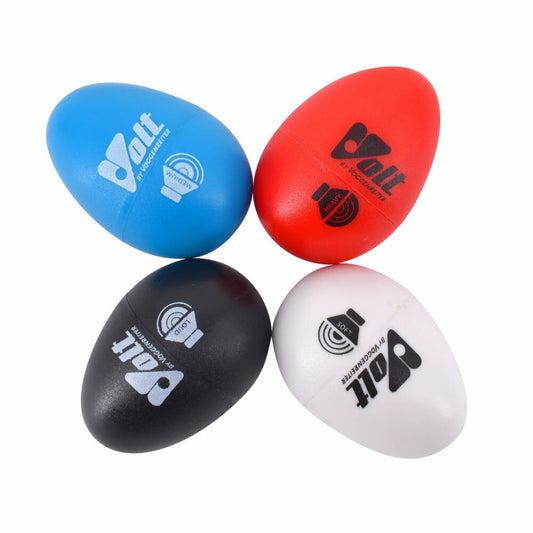 Voggenreiter VOLT Egg Shaker Set, 4-tlg., Percussion, Rassel, Rasselei, Instrument, 1086