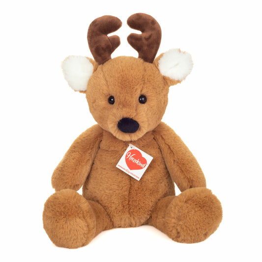 Teddy Hermann Hirsch Maxi, Plüschtier, Wildtier, Herzekind, Plüsch, Braun, 32 cm, 939566