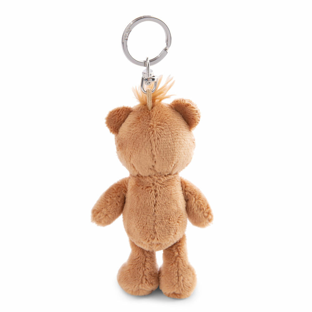 NICI FC Bayern München Bär Berni Schlüsselanhänger, Schlüssel Anhänger, Glücksbringer, 10 cm, 49071