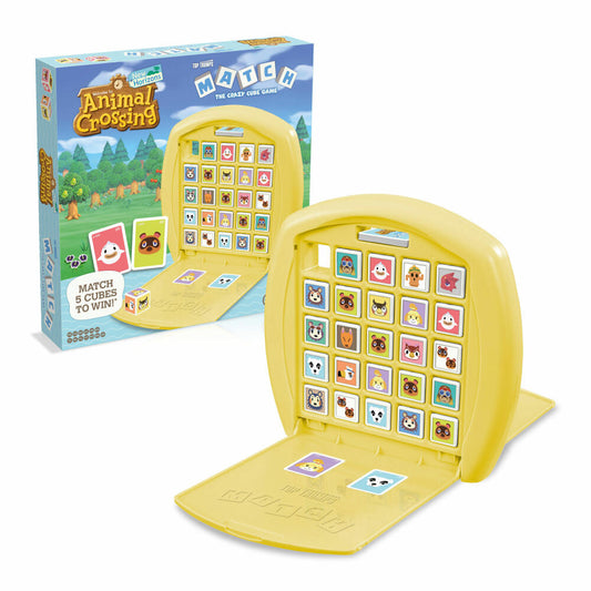 Winning Moves Top Trumps Match Animal Crossing, Dice Game, Board Game, Dice Game, Children's Game, 44950