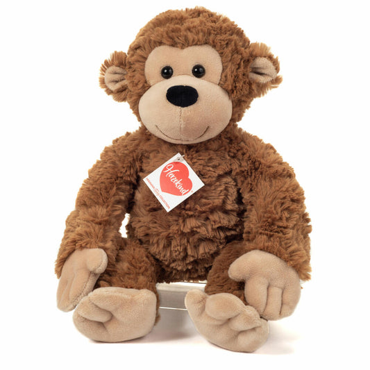 Teddy Hermann Monkey Ricky, Cuddly Toy, Stuffed Toy, Plush Toy, Exotic Animal, Plush, 32 cm, 939450