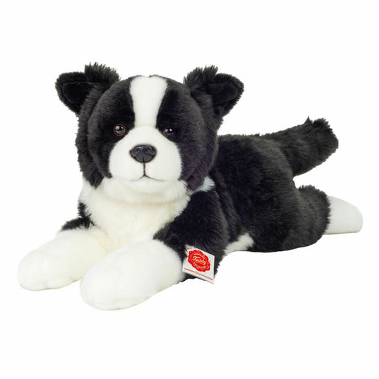 Teddy Hermann Border Collie Lying, Cuddly Toy, Stuffed Toy, Plush Toy, Dog, Plush, 45 cm, 919612