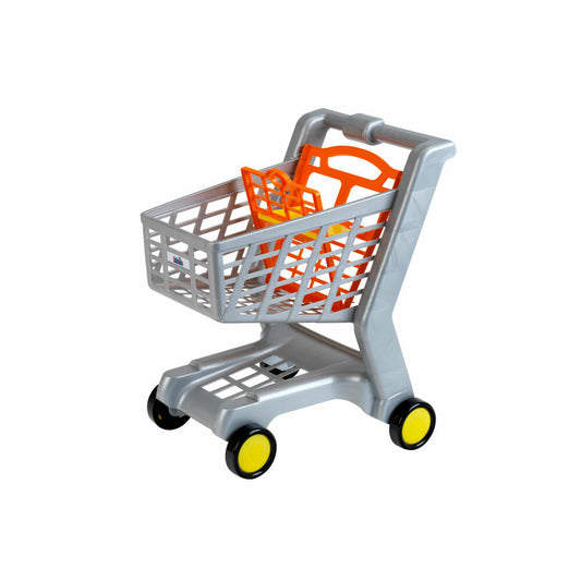 Theo Klein Shopping Center Shopping Cart, Grocery Store Accessories, Children's Toys, 9670