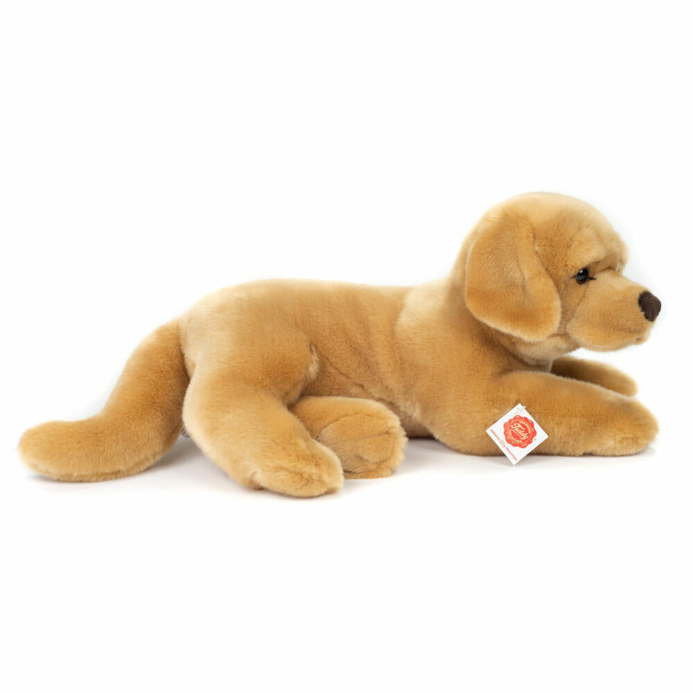 Teddy Hermann Labrador Retriever liegend, Kuscheltier, Stofftier, Plüschtier, Hund, Plüsch, Beige, 45 cm, 919650