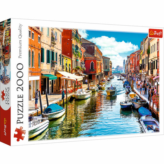 Trefl Puzzle Murano Island, Venice, 2000 pieces, 96.1 x 68.2 cm, 27110