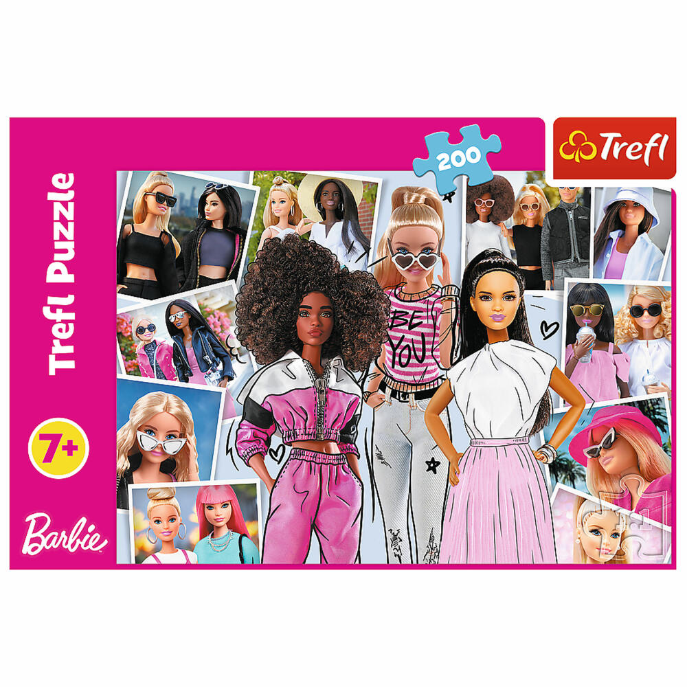 Trefl Puzzle Barbie, children's puzzle, 200 pieces, 48 ​​x 34 cm, 13301