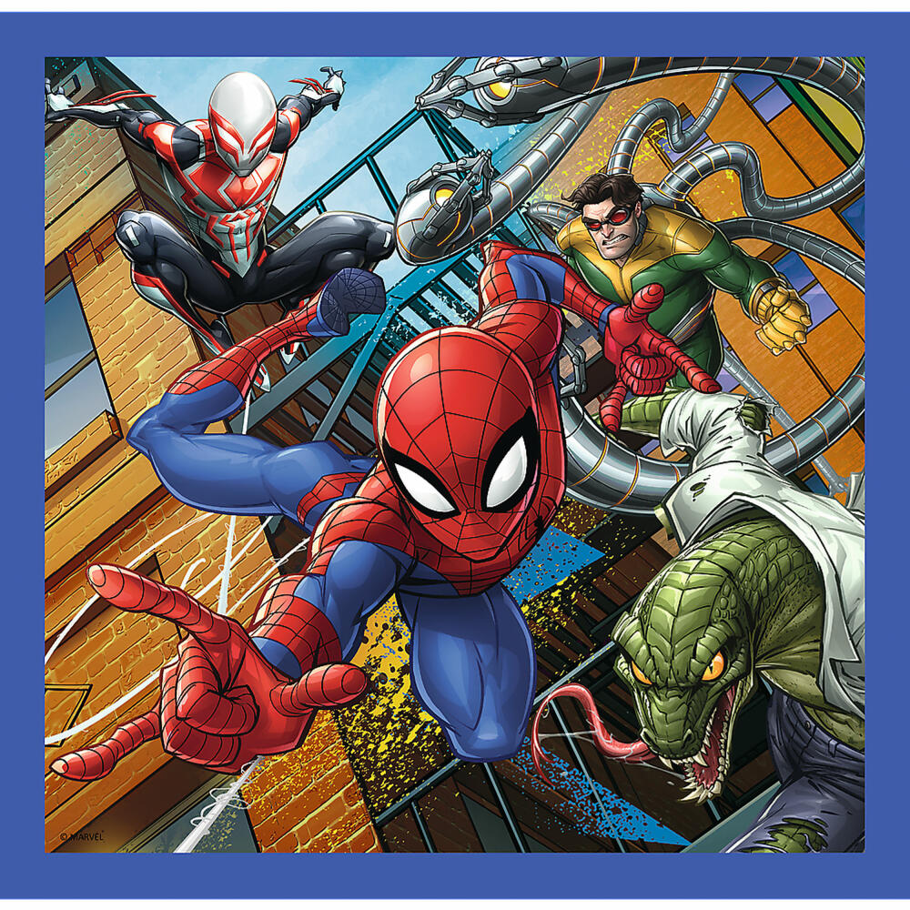 Trefl 3 in 1 Puzzle - Spiderman, 20 + 50 + 36 Teile, 20 x 19.5 cm, 34841