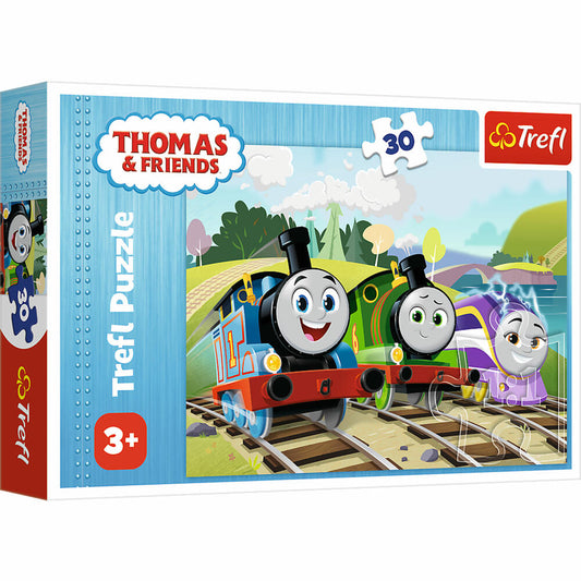 Trefl Puzzle Thomas the Tank Engine, children's puzzle, 30 pieces, 27 x 20 cm, 18294