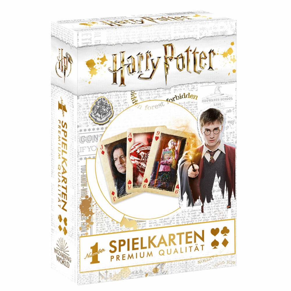 Winning Moves No1 Spielkarten Harry Potter, Kartenspiel, Skatspiel, Spiel Karten, Französisches Blatt, 30645