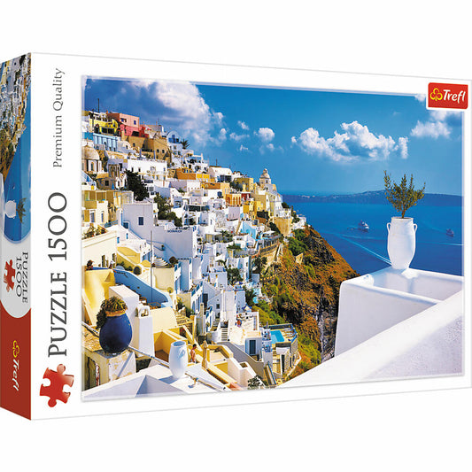 Trefl Puzzle Santorini, Greece, 1500 pieces, 85 x 58 cm, 26119