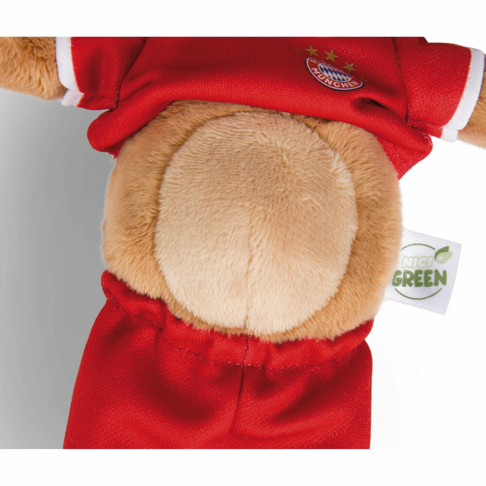 NICI FC Bayern München Bär Berni, Kuscheltier, Plüschtier, Stofftier, 20 cm , 49072
