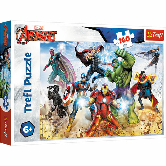 Trefl Puzzle Avengers, children's puzzle, 160 pieces, 41 x 27.5 cm, 15368
