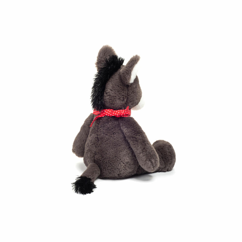 Teddy Hermann Esel Sancho, Stofftier, Kuscheltier, Plüschtier, Bauernhoftier, Plüsch, 32 cm, 939320