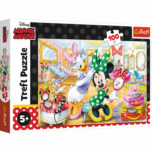 Trefl Puzzle Minnie Mouse, children's puzzle, 100 pieces, 41 x 27.5 cm, 16387