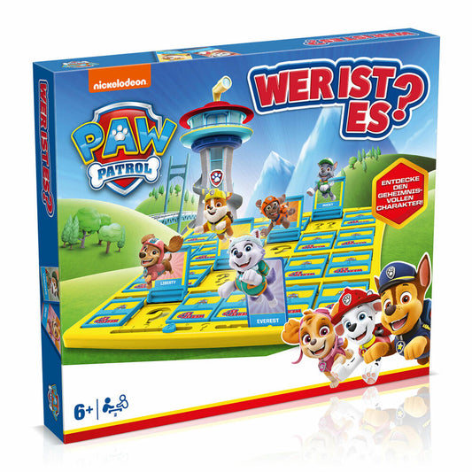 Winning Moves Wer ist es? Paw Patrol, Ratespiel, Gesellschaftsspiel, Kinderspiel, ab 4 Jahren, WM04175-GER-6