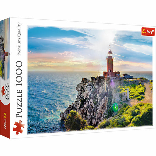 Trefl Puzzle Der Melagavi Leuchtturm, 1000 Teile, 68.3 x 48 cm, 10436