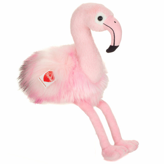 Teddy Hermann Flamingo Flora, Plüschtier, Vogel, Herzekind, Plüsch, Pink, 35 cm, 939528