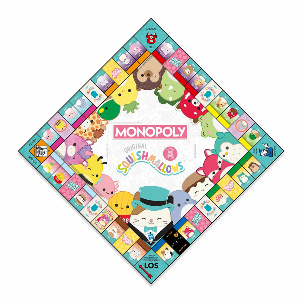 Winning Moves Monopoly - Squishmallows, Brettspiel, Familienspiel, Gesellschaftsspiel, ab 8 Jahren, WM04179-GER-6