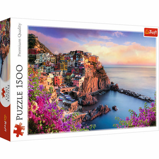 Trefl Puzzle View of Manarola, 1500 pieces, 85 x 58 cm, 26137