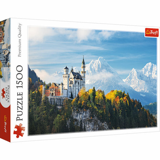 Trefl Puzzle Neuschwanstein, Bavarian Alps, 1500 pieces, 85 x 58 cm, 26133