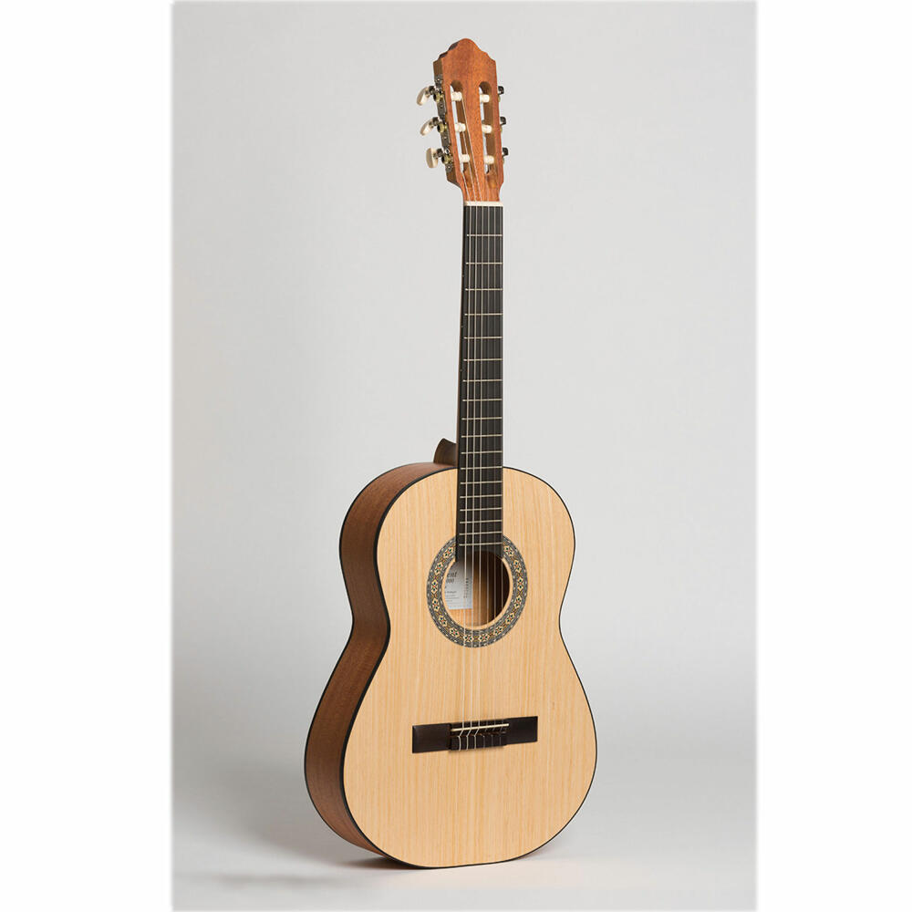 Voggenreiter Gitarren Set, 2-tlg., Konzertgitarre Student KG-1000 1/2, Gitarrenständer GS-100, Akustikgitarre