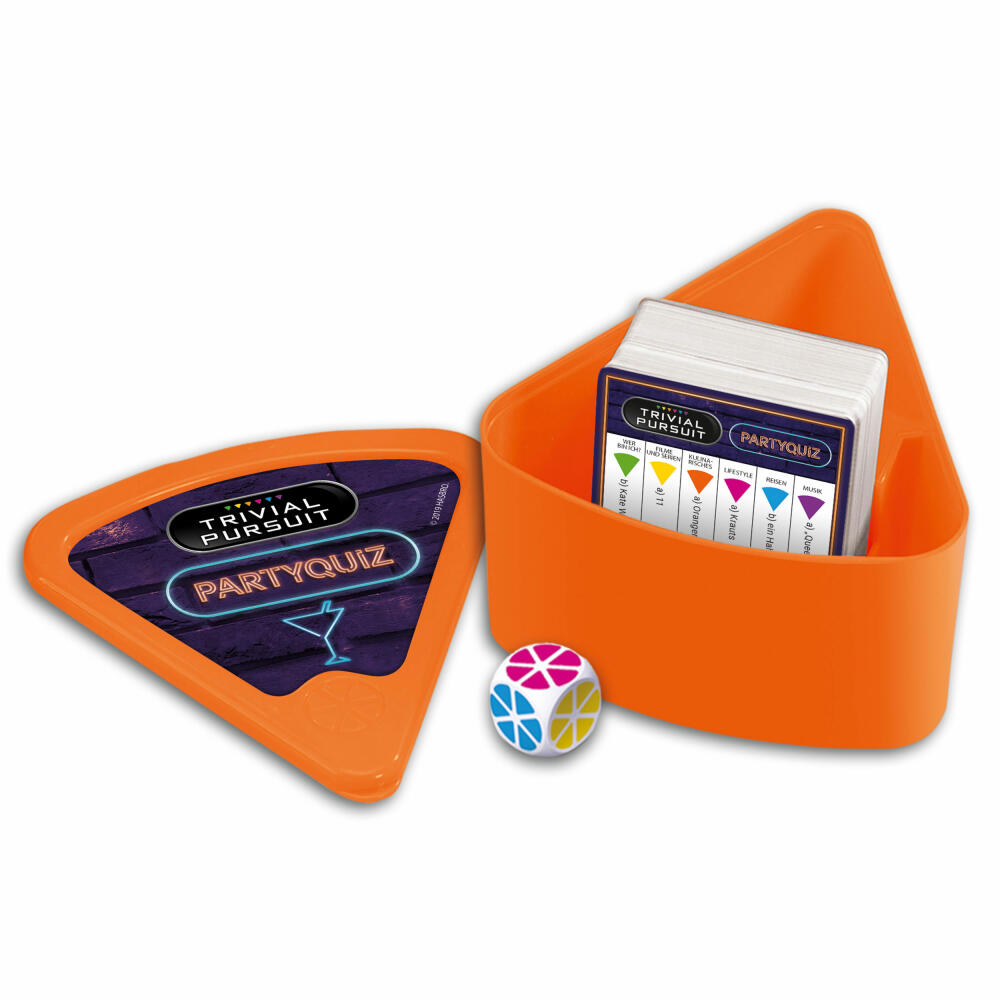 Winning Moves Trivial Pursuit Party Quiz, Card Game, Quiz Game, Board Game, Knowledge Game, 11798