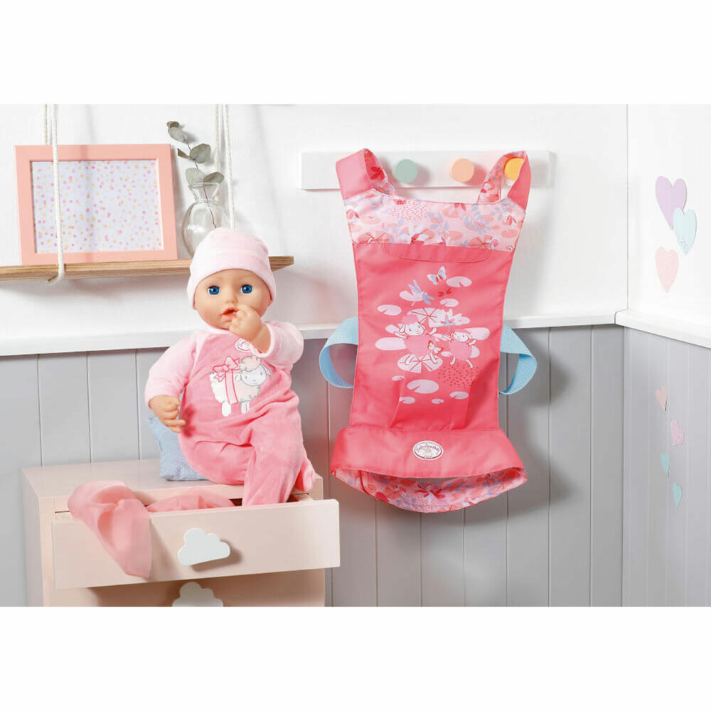 Zapf Creation Baby Annabell Active Tragesitz, Puppentrage, Puppenzubehör, Trage, Puppe, 704226
