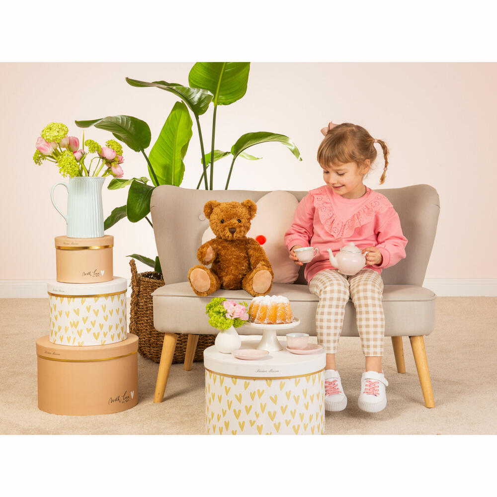 Teddy Hermann Teddy Classic 5-fach gegliedert, Plüschtier, Teddybär, Bär, Plüsch, Braun, 37 cm, 913252
