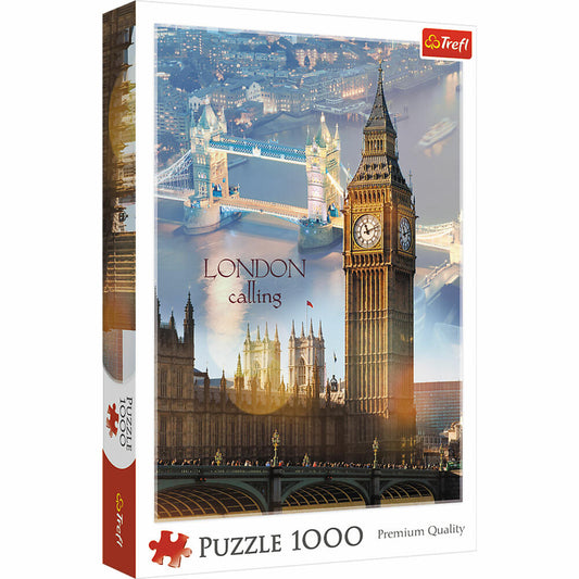 Trefl Puzzle London im Morgengrauen, England, 1000 Teile, 68.3 x 48 cm, 10395