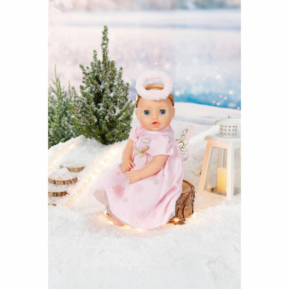 Zapf Creation Baby Annabell Weihnachtskleid, Puppenkleidung, Kleidung Puppe, Kleid, 43 cm, 707241