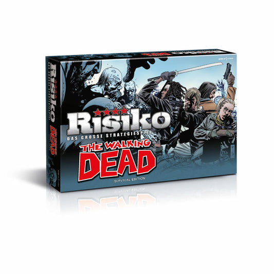 Winning Moves Risk The Walking Dead, board game, strategy game, parlor game, 10746