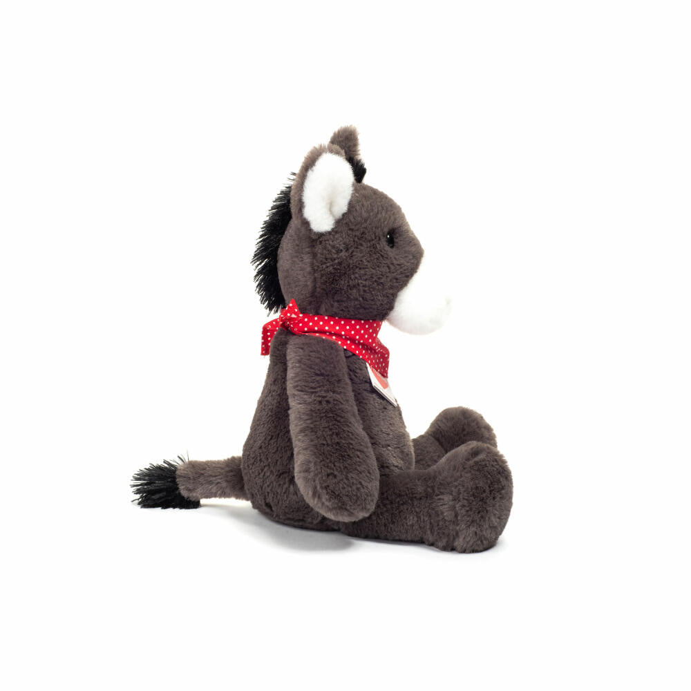 Teddy Hermann Esel Sancho, Stofftier, Kuscheltier, Plüschtier, Bauernhoftier, Plüsch, 32 cm, 939320