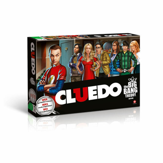 Winning Moves Cluedo The Big Bang Theory, Board Game, Detective Game, Parlor Game, 10685