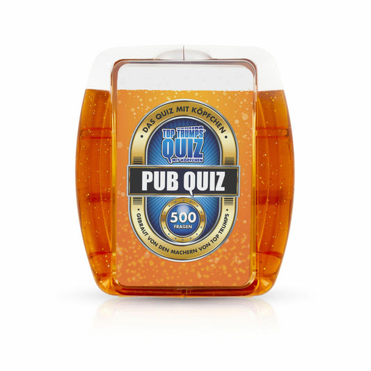 Winning Moves Top Trumps Pub Quiz, quiz game, board game, knowledge game, 47414