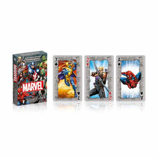 Winning Moves No1 Spielkarten Marvel Universe, Kartenspiel, Skatspiel, Spiel Karten, Französisches Blatt, 30638