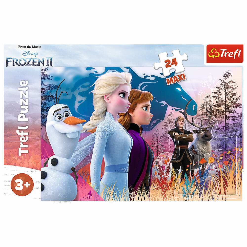 Trefl Maxi Puzzle Disney Frozen 2, children's puzzle, 24 pieces, 60 x 40 cm, 14298