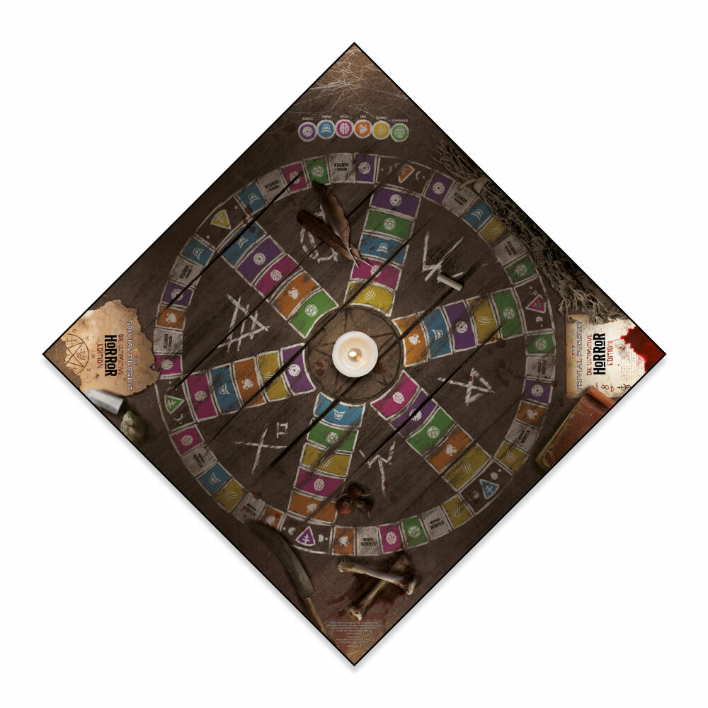 Winning Moves Trivial Pursuit Horror XL, card game, quiz game, board game, knowledge game, 47681