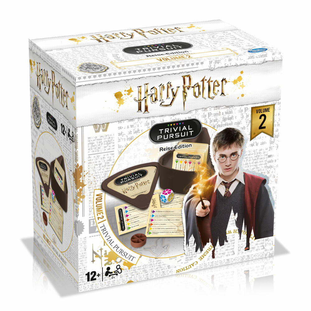 Winning Moves Trivial Pursuit Harry Potter Vol. 2, card game, quiz game, board game, knowledge game, 11880
