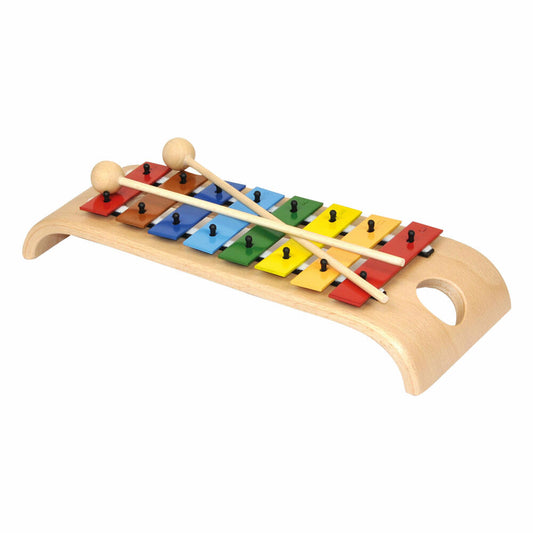 Voggenreiter Voggy Das Wunderschöne Glockenspiel, Xylophon, Glocken Spiel, Kinderxylophon, Kinder, Instrument, Klangspielzeug, Holz, ab 3 Jahre, 1074