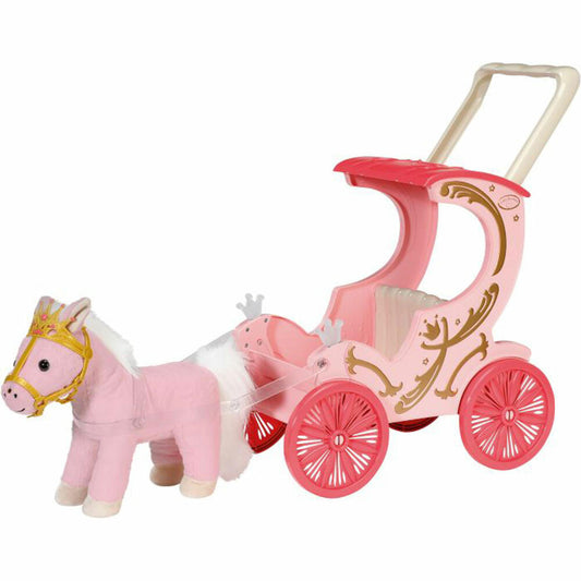 Zapf Creation Baby Annabell Little Sweet Carriage and Pony, Doll Accessories, Horse-Drawn Carriage, Horse, Doll Accessories, 707210
