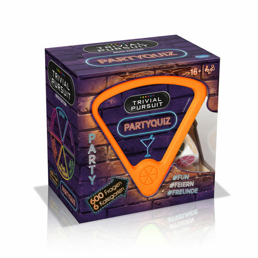 Winning Moves Trivial Pursuit Party Quiz, Card Game, Quiz Game, Board Game, Knowledge Game, 11798