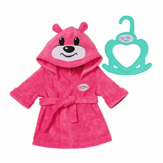 Zapf Creation BABY born Little Bademantel, Puppenkleidung, Puppen Kleidung, 36 cm, 830581
