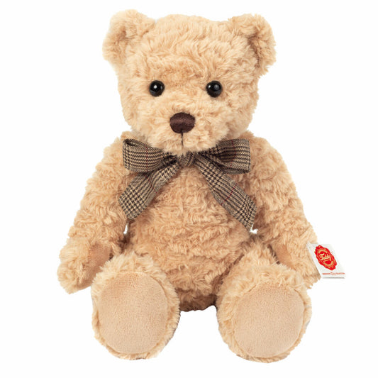 Teddy Hermann Teddy mit Brummstimme, Kuscheltier, Stofftier, Plüschtier, Teddybär, Plüsch, Beige, 32 cm, 913191