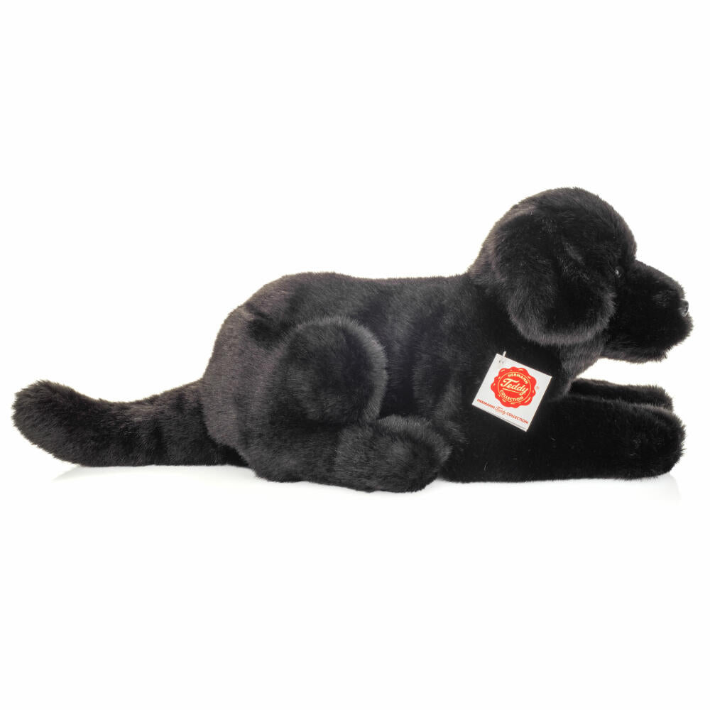 Teddy Hermann Labrador liegend, Plüschtier, Hund, Plüsch, Schwarz, 30 cm, 919827