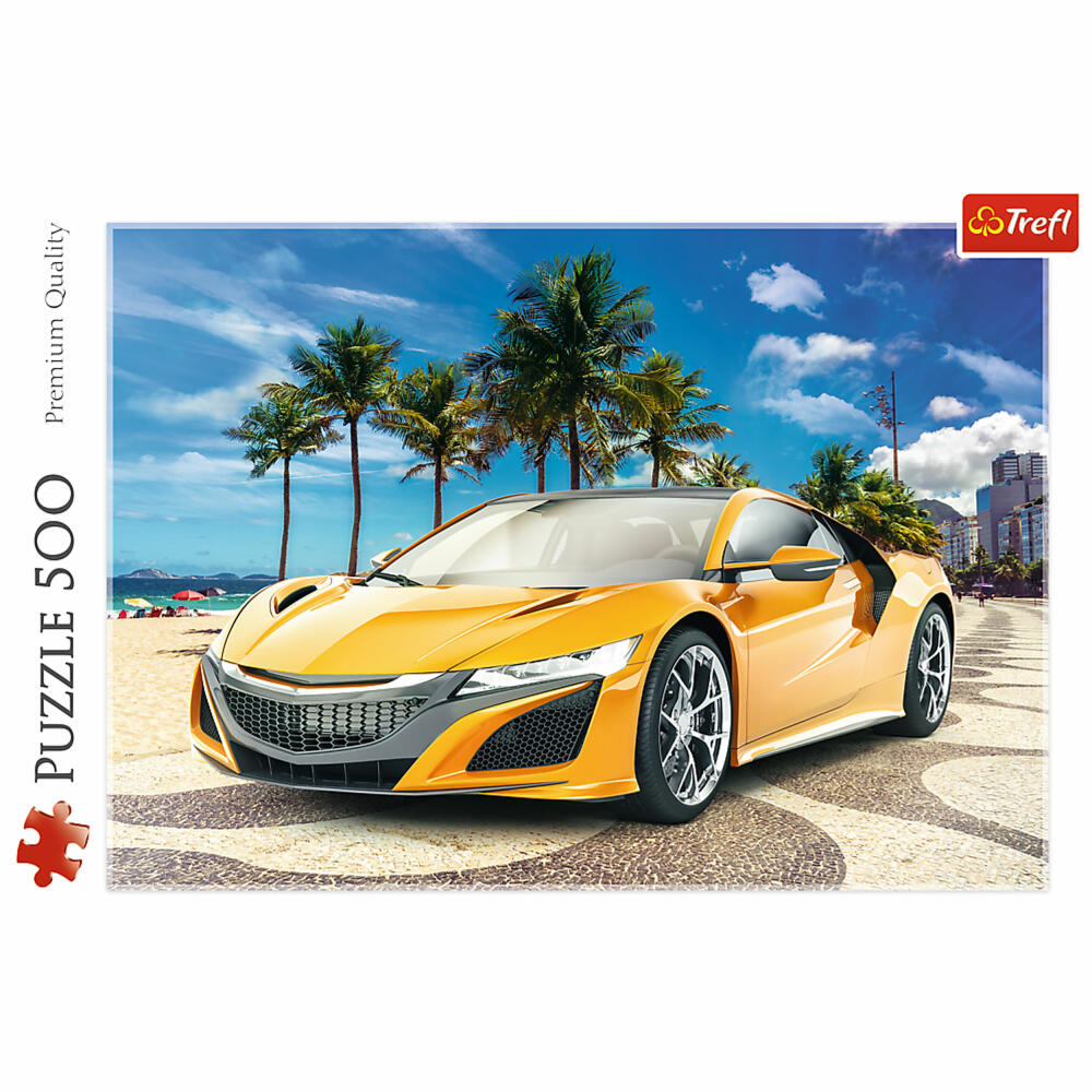 Trefl Puzzle Sports Car, Summer Adventure, 500 pieces, 48 ​​x 34 cm, 37381